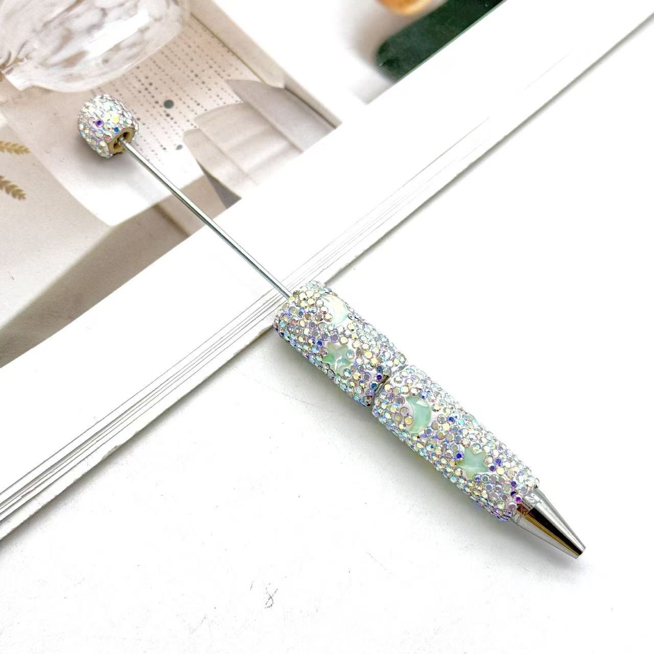 Wholesale Star Full Diamond beadable pens
