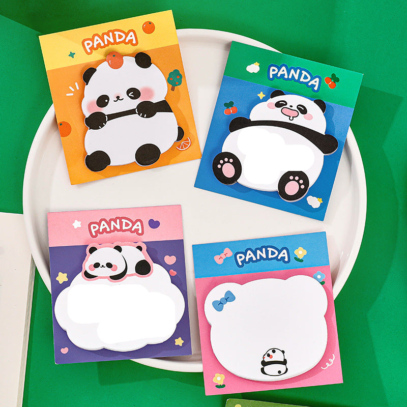 Wholesale Colorful Cute Cartoon Alien Panda Sticky Notes