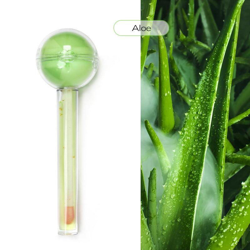 Wholesale Plastic Color Changing Lip Gloss Lip Oil Lip Balm Ball 2 in 1