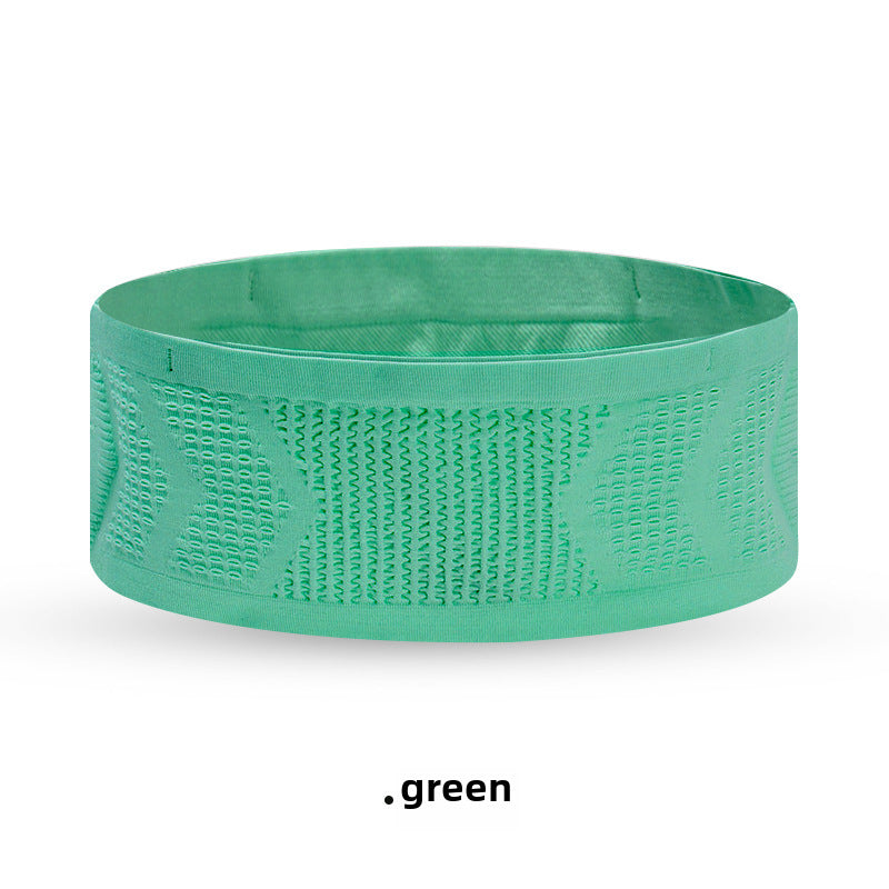 Wholesale Running waist bag multifunctional close-fitting outdoor invisible mobile phone bag men and women knitted water-repellent sports waist bag