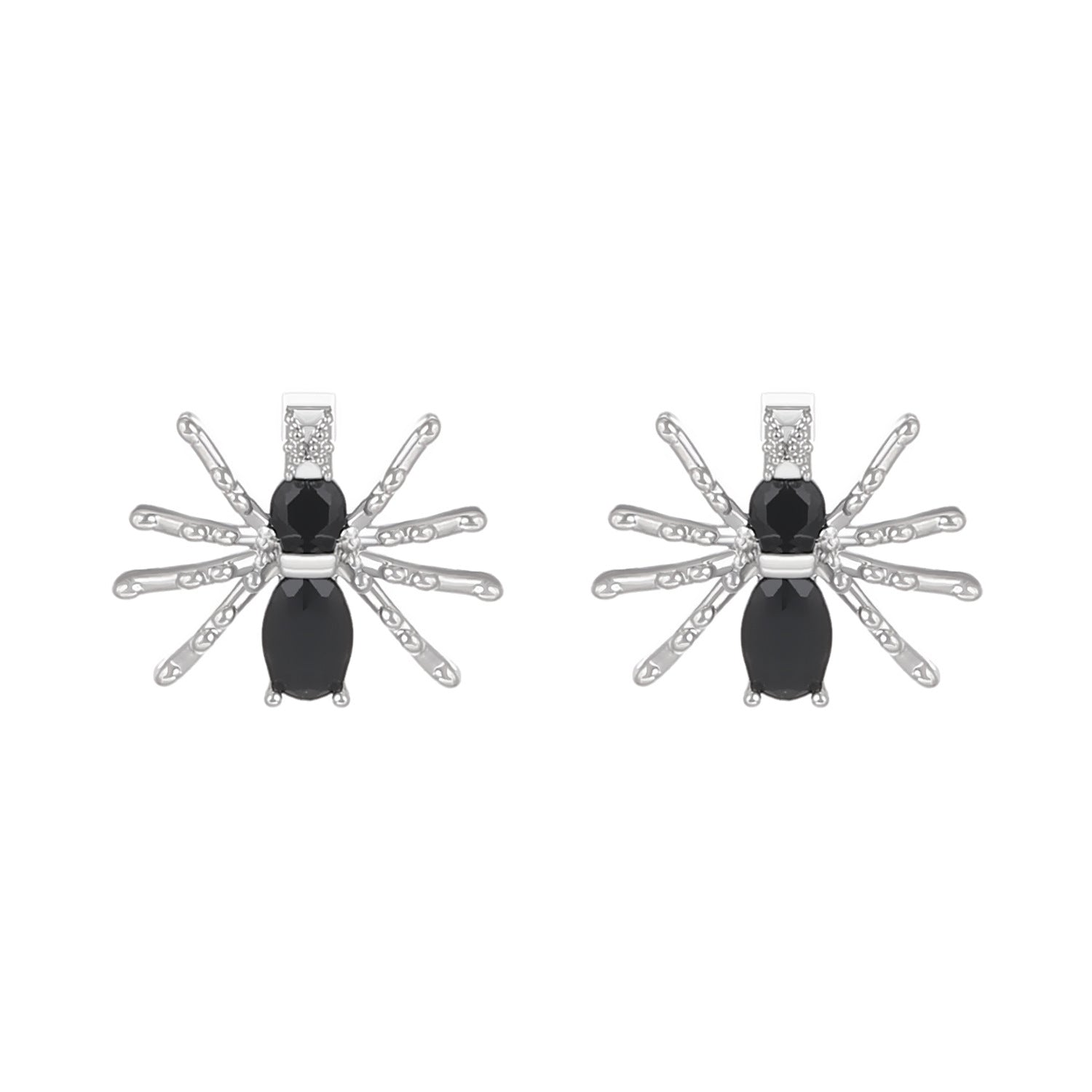 Wholesale Gothic Dark Spider Copper Earrings