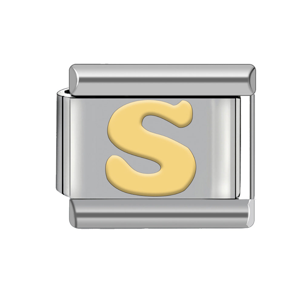 Wholesale Italian Charm Bracelet 9mm DIY Patchwork Detachable Monogram Bracelet