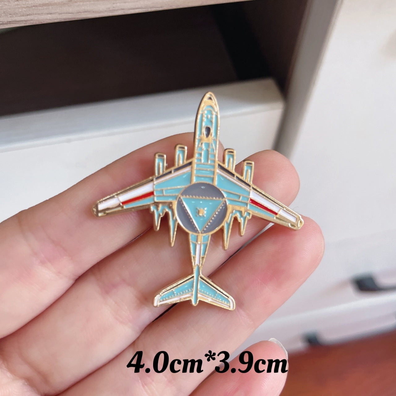 Wholesale Space Fighter Badge Brooch