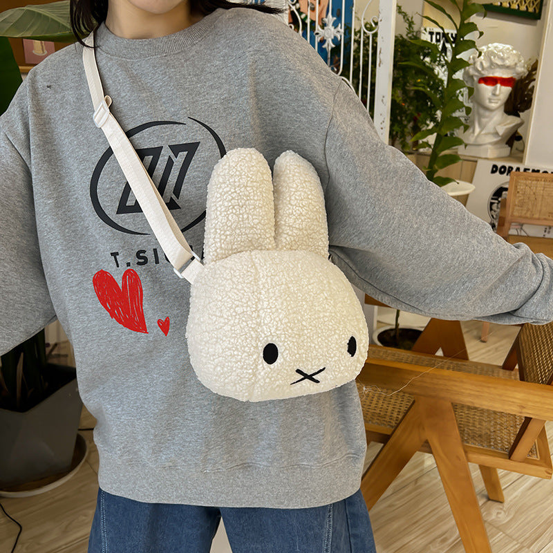 Wholesale Plush Rabbit Children's Crossbody Bags