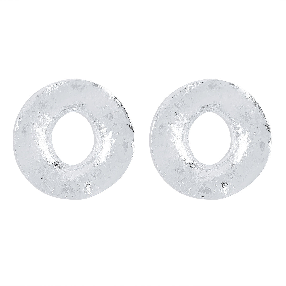 Wholesale Retro Exaggerated Irregular Geometric Large Circle Earrings