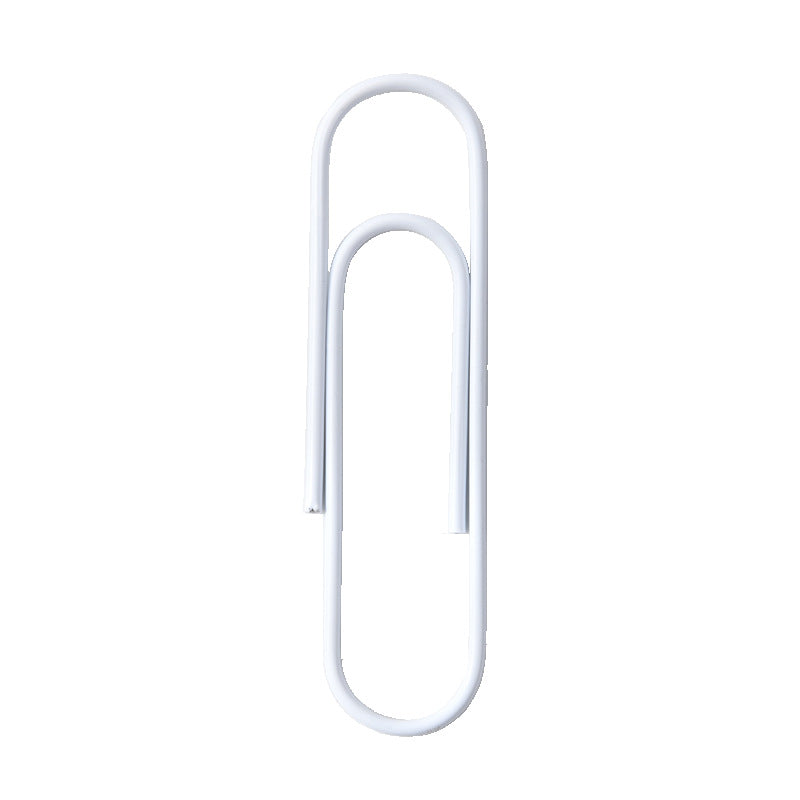 Wholesale Color paper clip 100mm large paper clip plastic-coated paper clip metal 10cm extra large paper clip