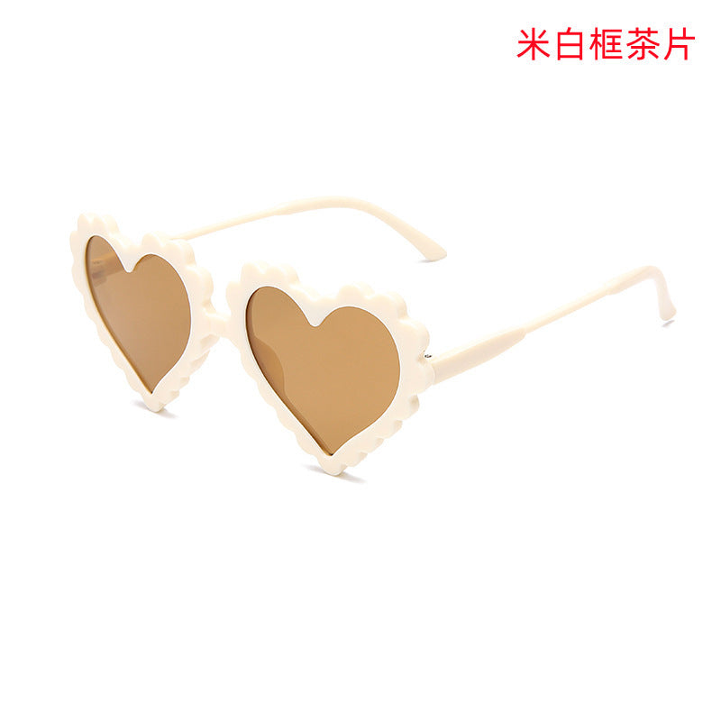 Wholesale Children's Heart Shaped Sunglasses