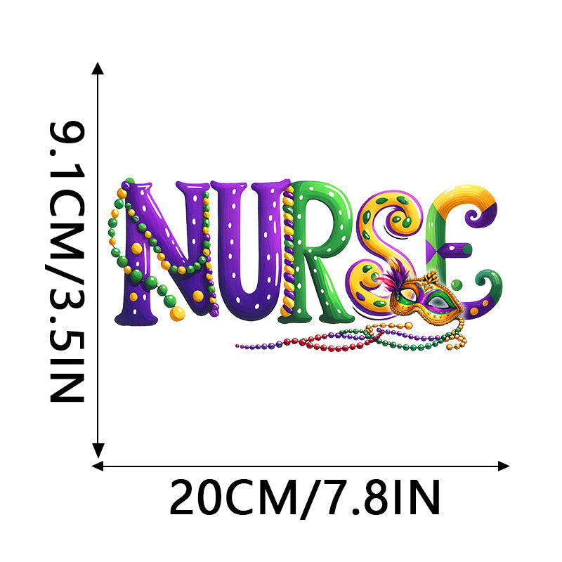 Wholesale 10pcs Carnival Festival  Pattern Clothing  UV DTF Ready to Press Transfers Wraps