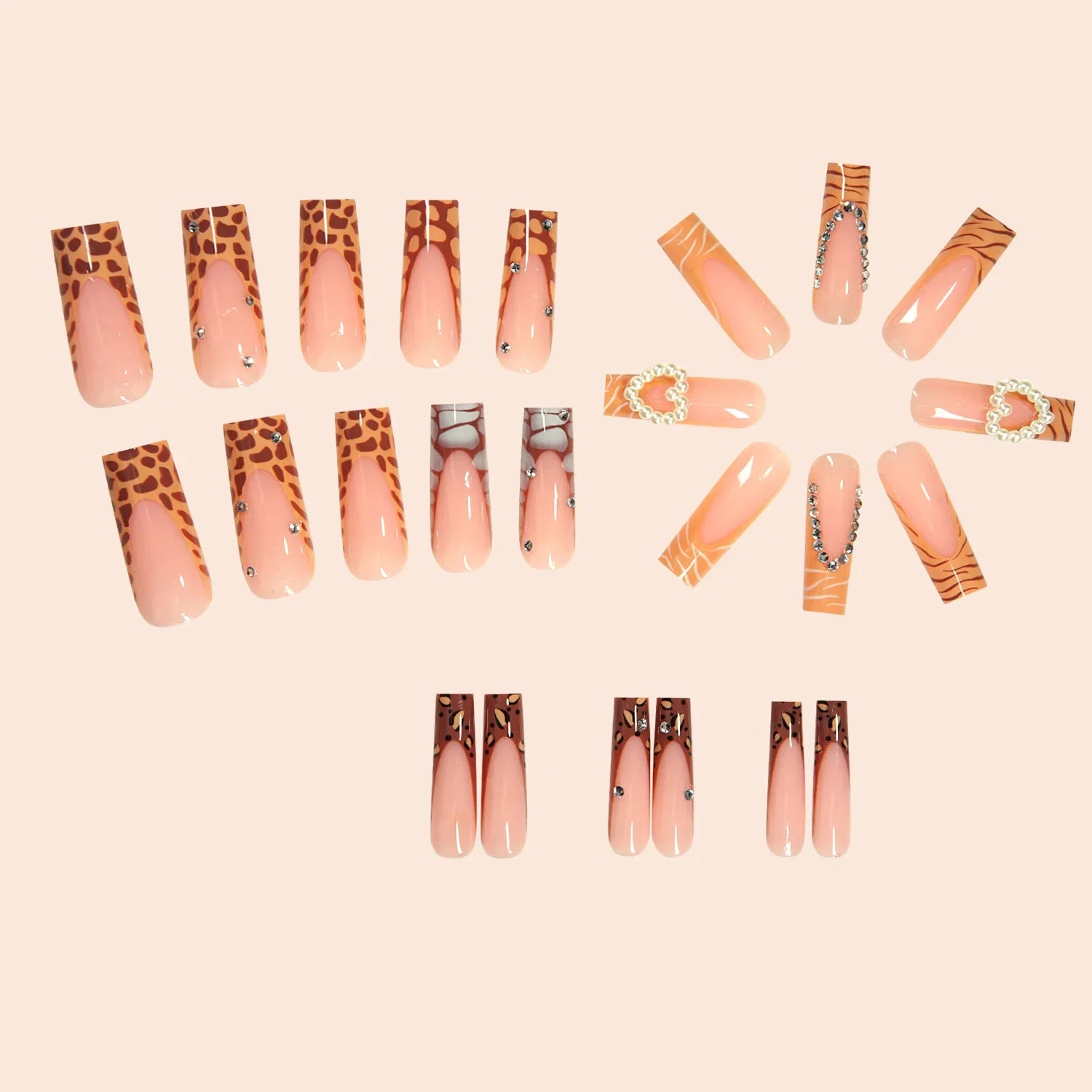 Wholesale Long hose crocodile pattern French heart wear armor