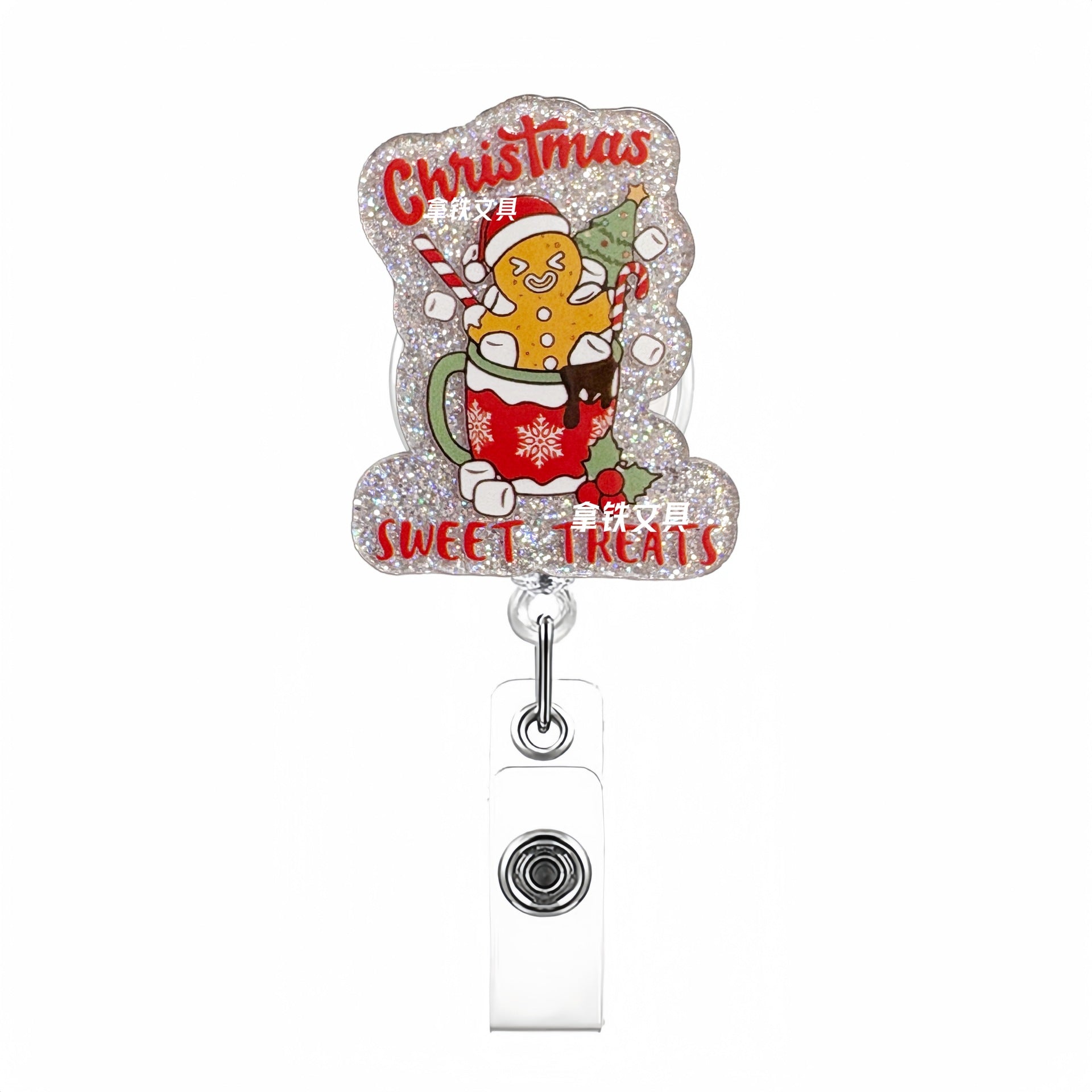 Wholesale Christmas Doctor Pull-Out Nurse Badge Reels