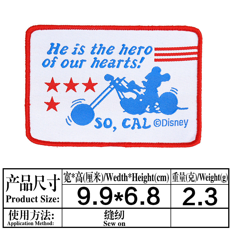 Wholesale Campus-themed badge DIY Patches