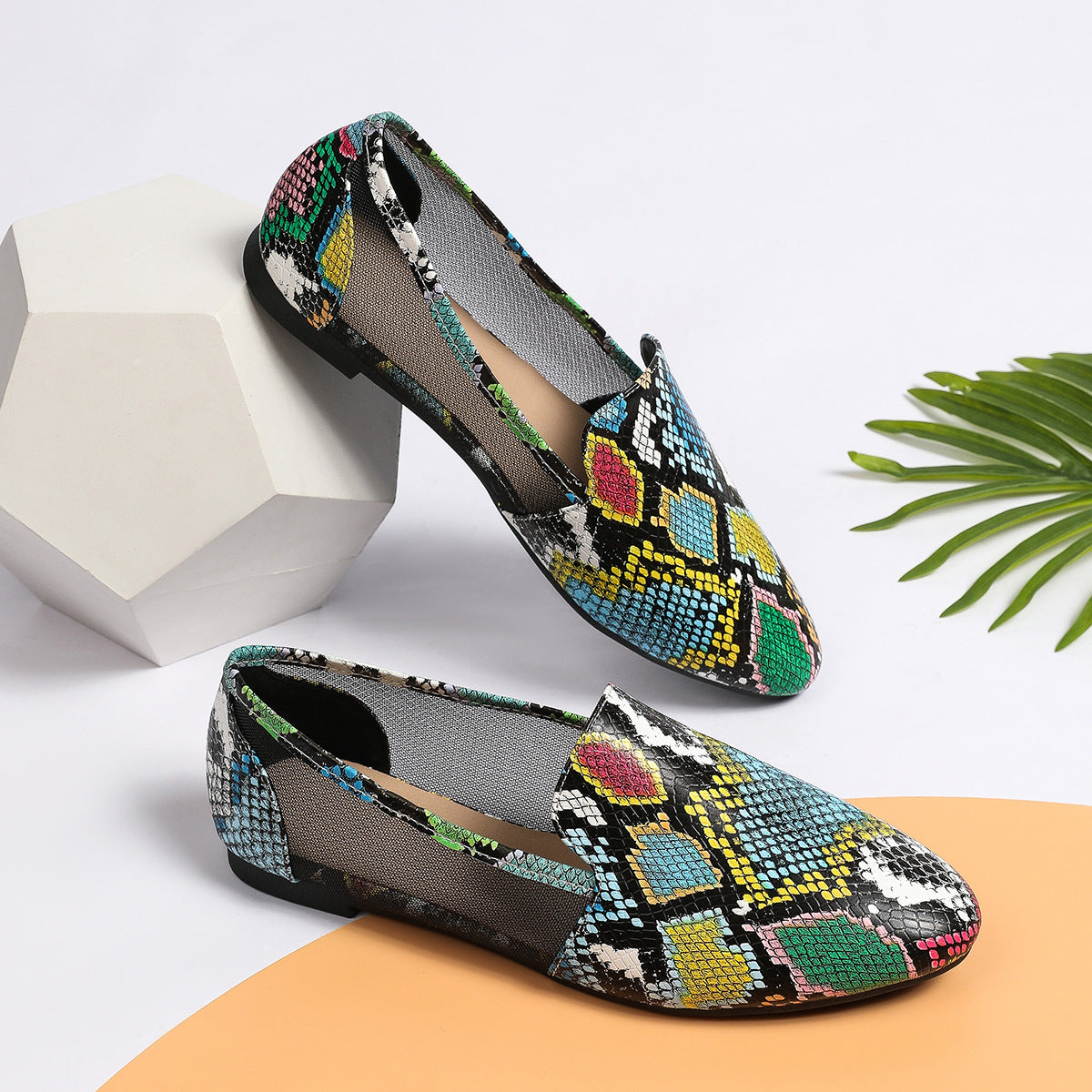 Mala de fondo plana al por mayor zapatos individuales transpirables