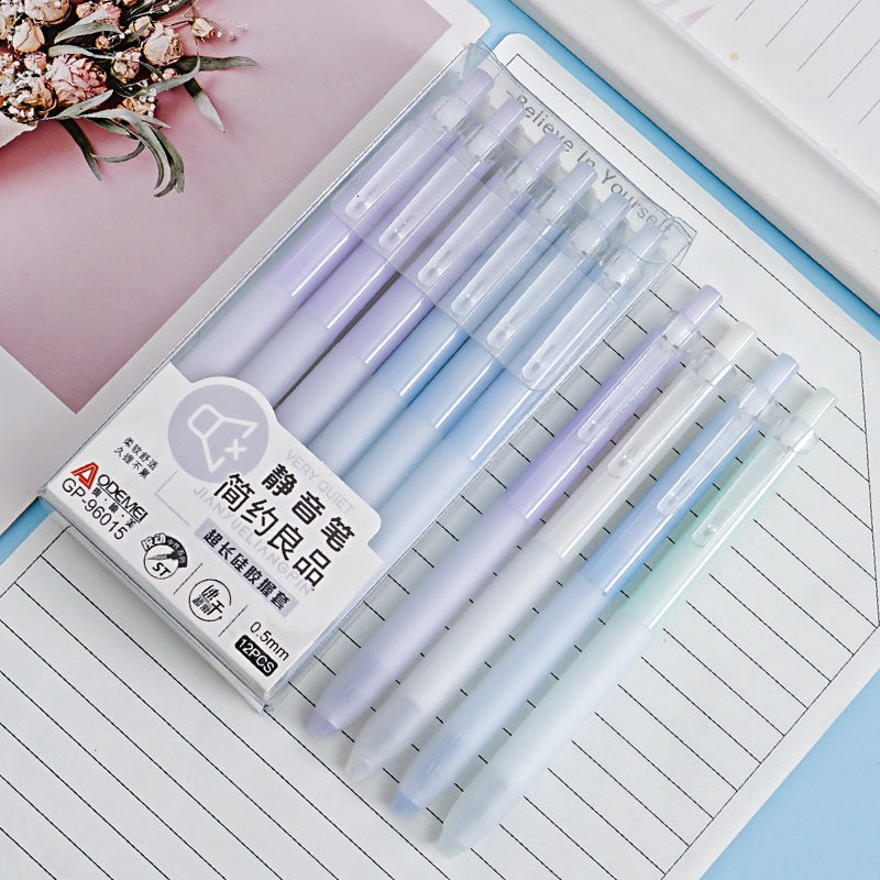 Wholesale 12pcs/pack creative stationery student press gel pen