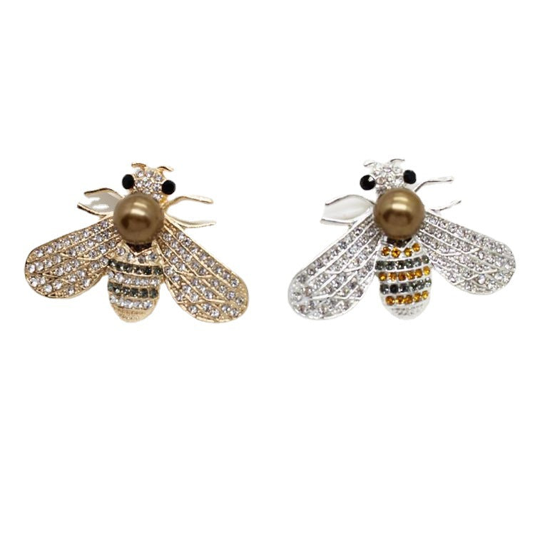 Accesorios de aleación de aleación de bricolaje para el automóvil de la abeja perla al por mayor