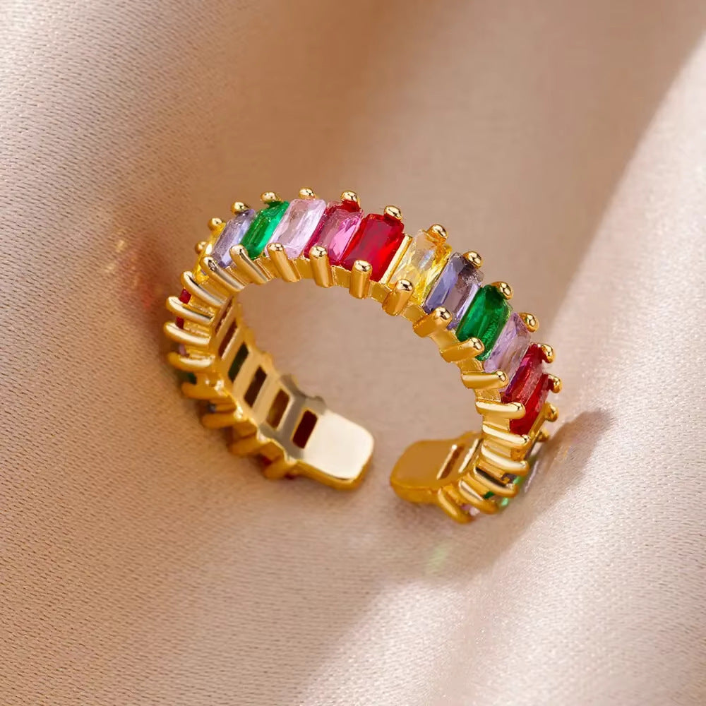 Wholesale Stainless Steel Ring Niche Design Luxury Ring
