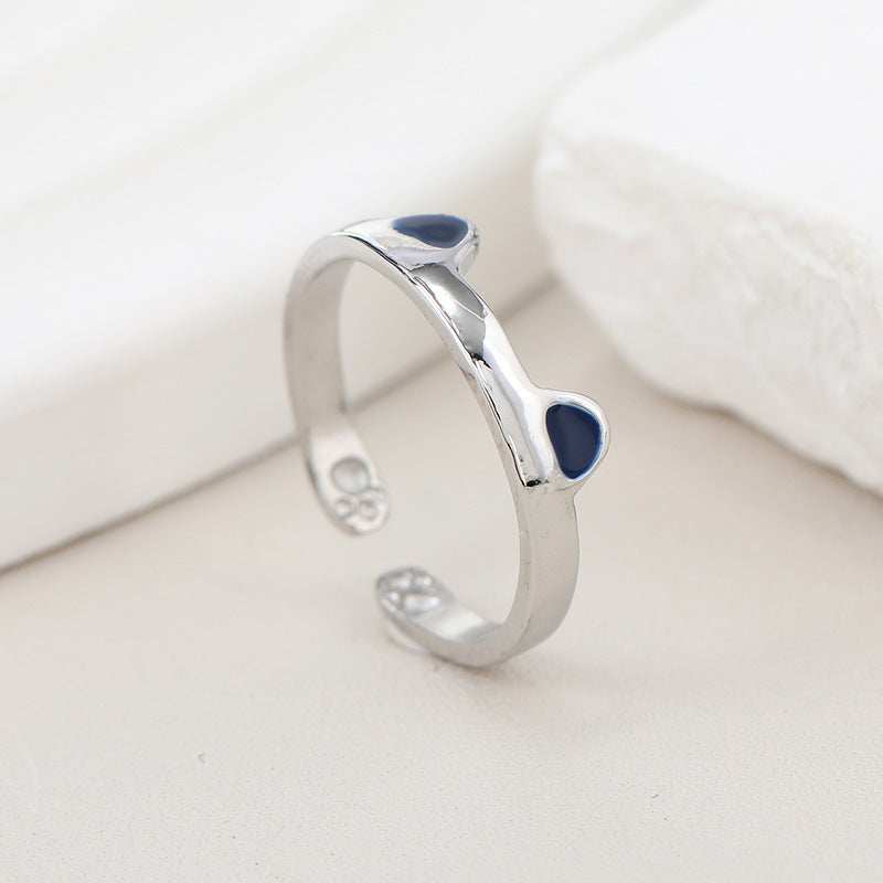 Wholesale Cute cat ear ring