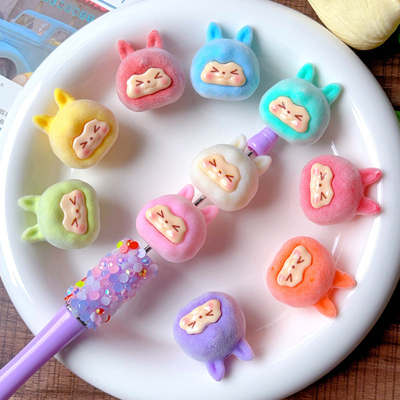 Wholesale 10pcs Cute Cartoon Beads Acrylic Beads