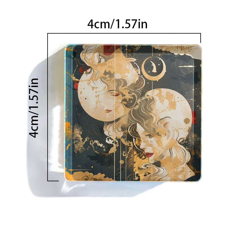 Wholesale Twelve constellations acrylic refrigerator magnets Scorpio