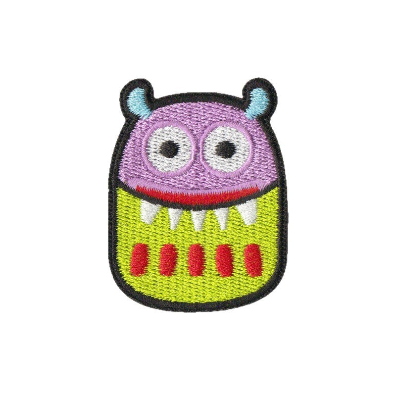 Wholesale Trendy  Ghost Patch Set 9 Embroidered Cloth Patches For Bag Clothing Towel Decoration DIY Craft Supply