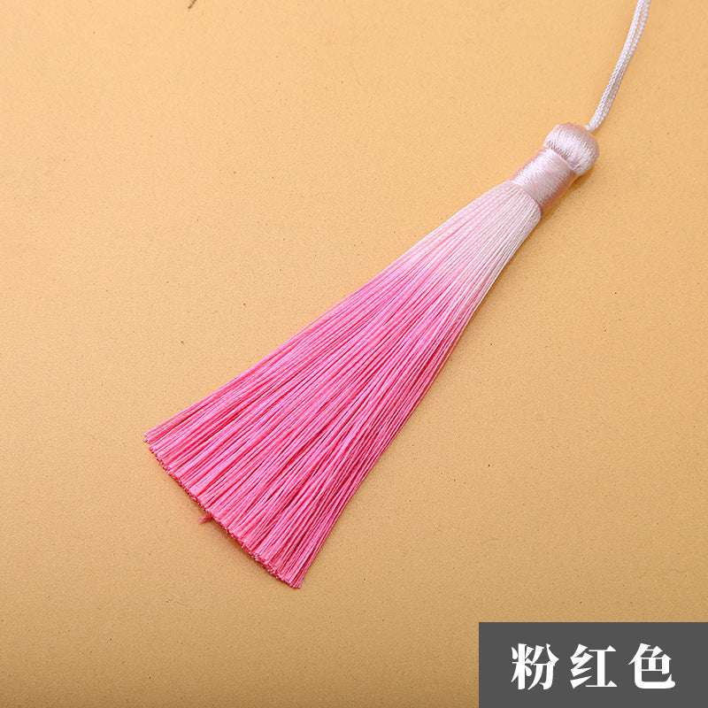 Wholesale Small Gradient Dye Tassel Vertical Decorative Pendant