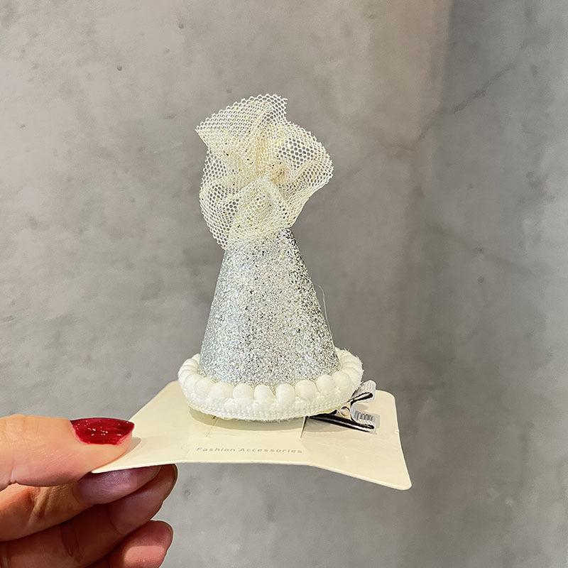 Wholesale 2023 Autumn and Winter Children's Christmas Hat Hairpins