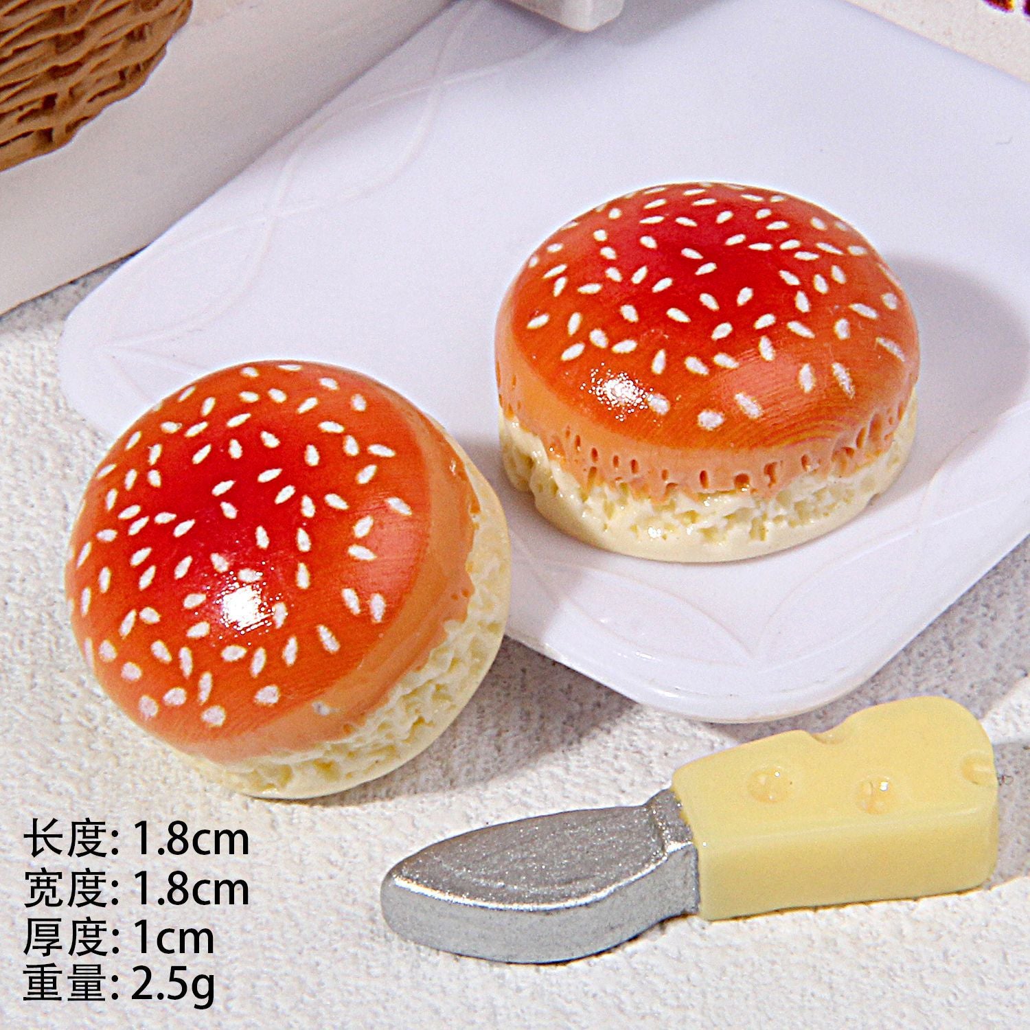 Wholesale Simulation food toy bread bakery shop ornaments No Hole