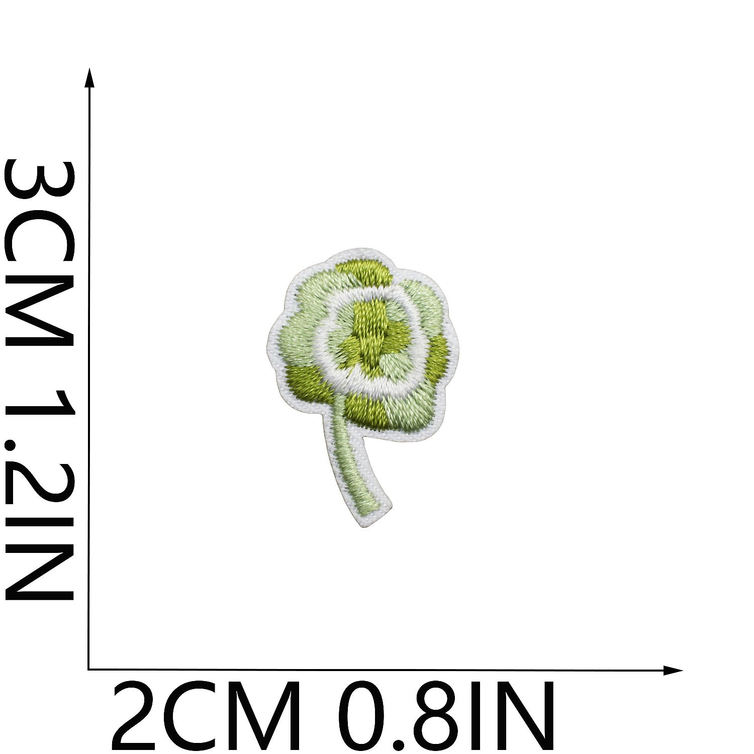Wholesale Tulip Floral Embroidered Patch Iron On Peony Applique DIY Clothing Bag Decorative Craft Supply