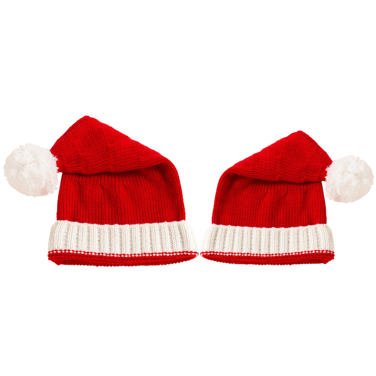 Wholesale 10pcs Christmas Warm Wool Ball Mother and Baby Knitted Hat