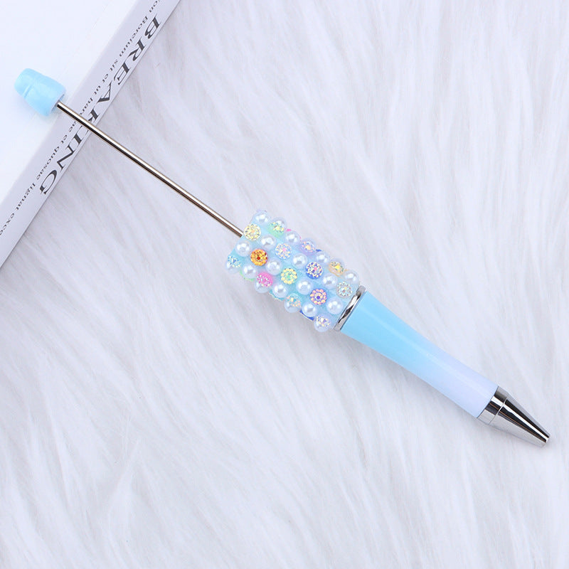 Wholesale Di Colorful Pearl Dopamine Plastic Gradient Color Rotary Ballpoint Pen