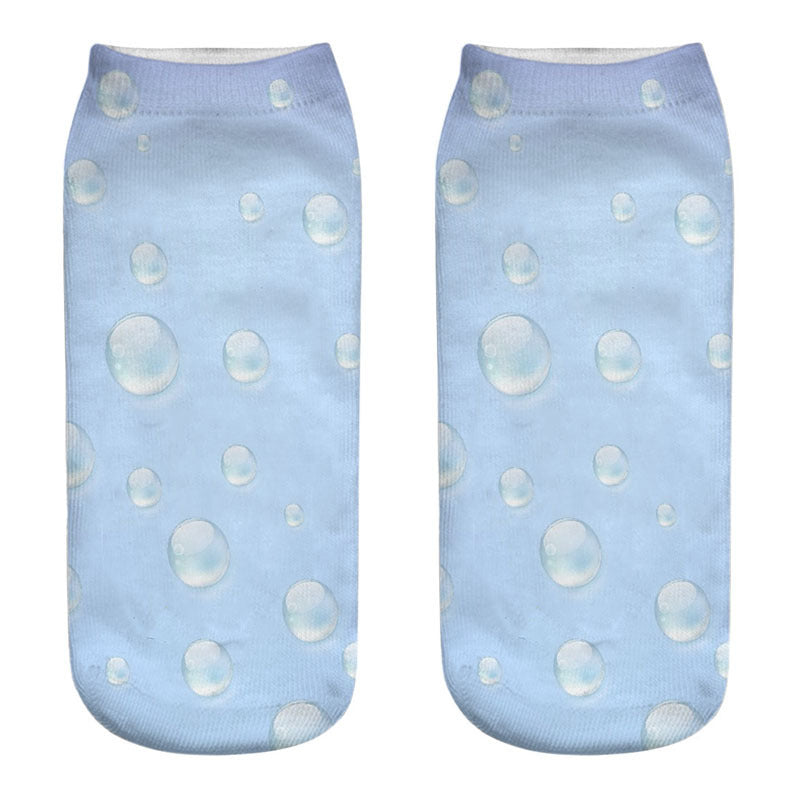 Wholesale Beer 3D Digital Printing Cartoon Sock