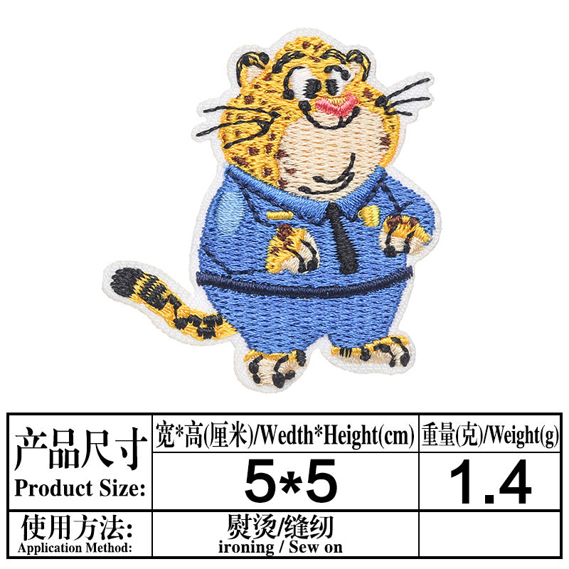 Wholesale cartoon cloth stickers cute DIY patch OLY Exclusive