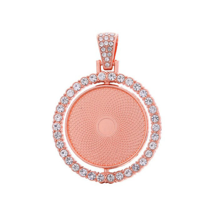 Wholesale 10PCS/PACK 30mm Double-sided Rotating Necklace Bracelet Base