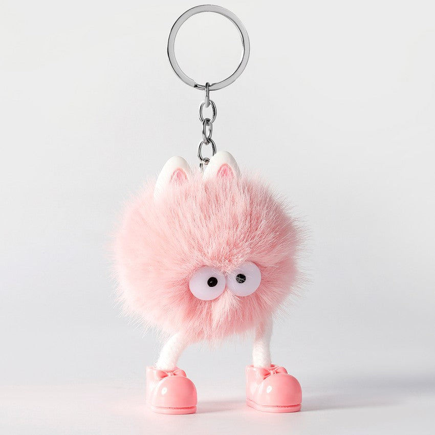 Wholesale Cartoon Small Monster Animal Plush Keychain