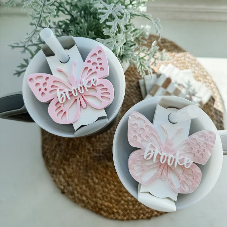 Wholesale a custom  Tag 40 OZ 20 OZ/30 OZ Ice Blade Cup plastic label