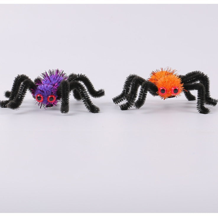 Wholesale New Halloween Spider Hairpin Ghost Festival Children Adult Party Decorative Props Funny Spider Hairpin