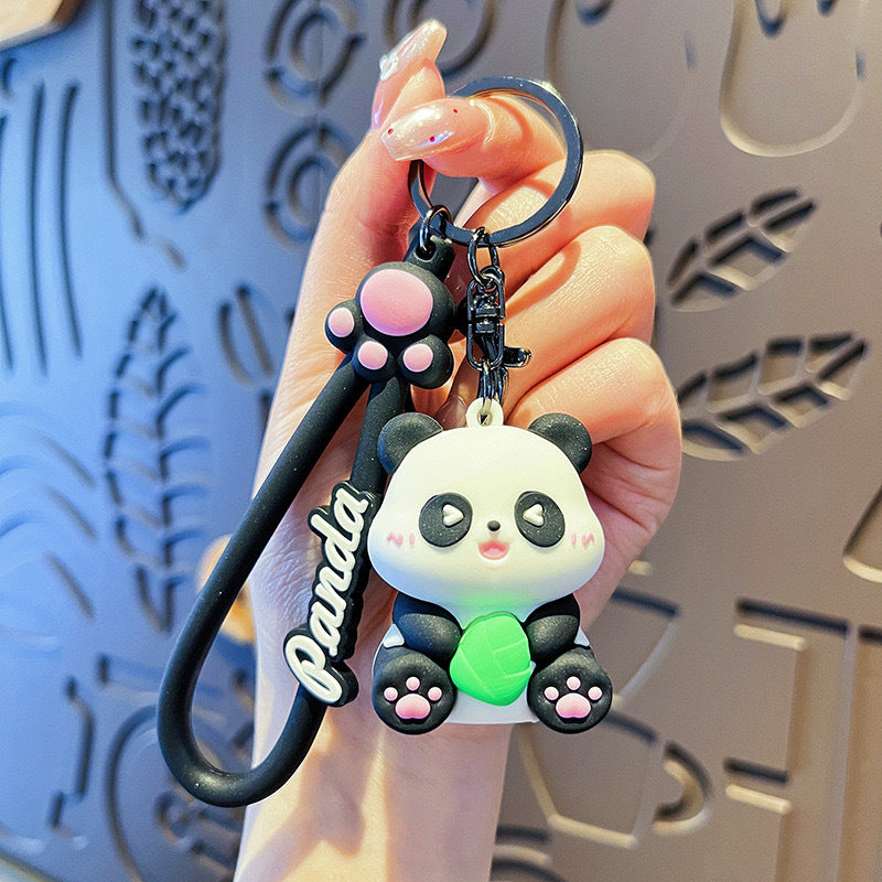 Wholesale Cartoon Horse Panda Keychain