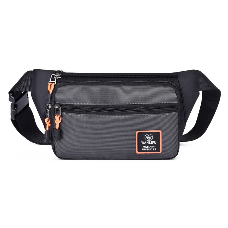 Wholesale Waist Bag Men Multi-compartment Chest Bag Messenger Bag