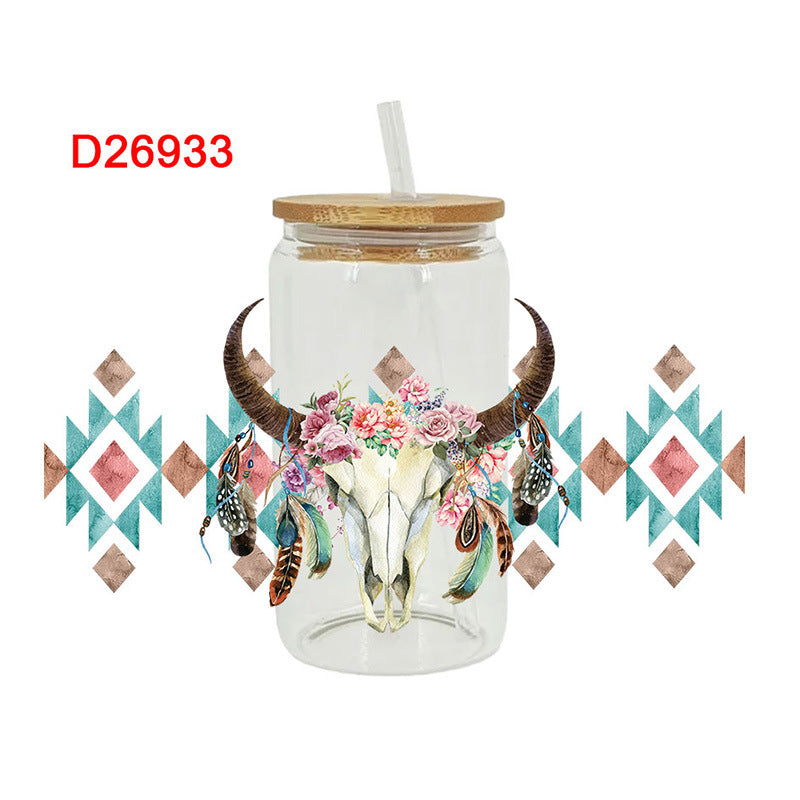 Wholesale UV Transfer Paste Glass Crystal Label Crystal Paste 16OZ UV DTF WRAPS