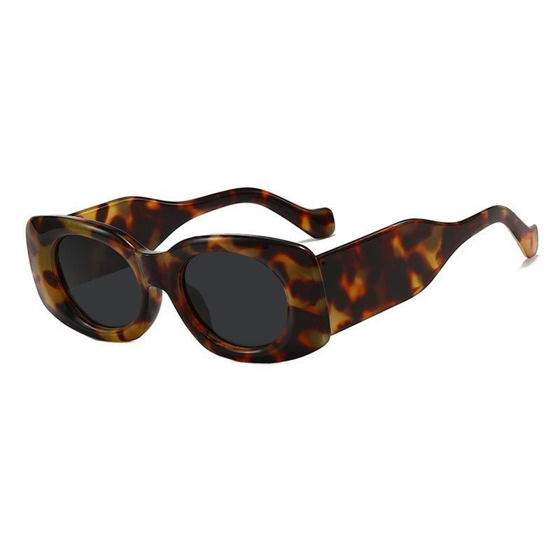 Wholesale Leopard Print Sunglasses for Women,  Internet Celebrity Ins Sunglasses for Men