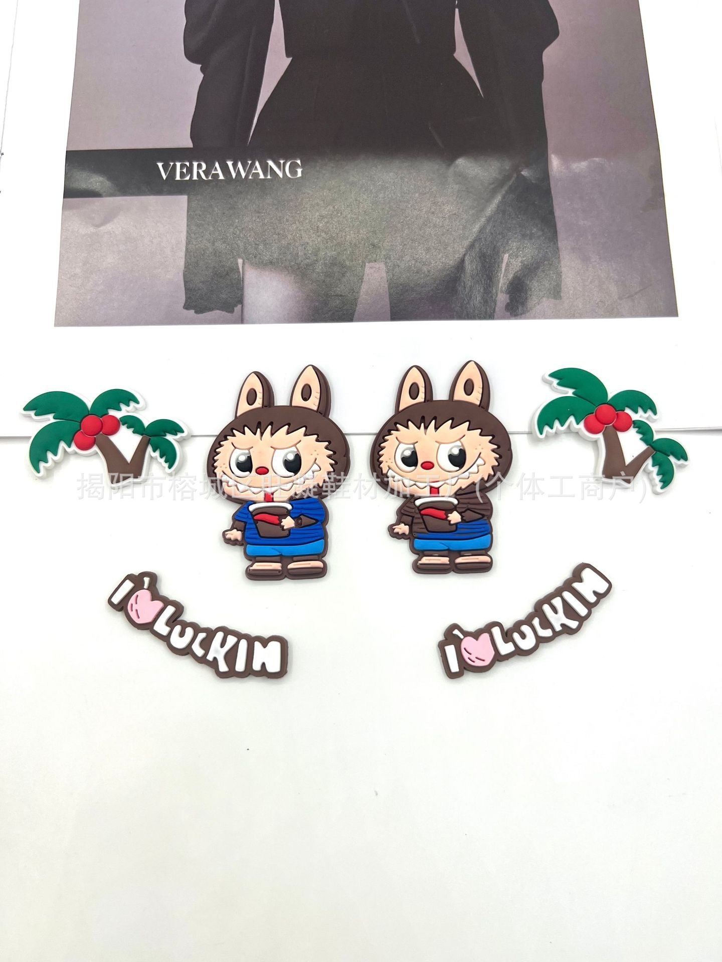 Wholesale DIY Perforated Shoe Buckles DIY Soft Rubber Shoe Buckles OLY Exclusive