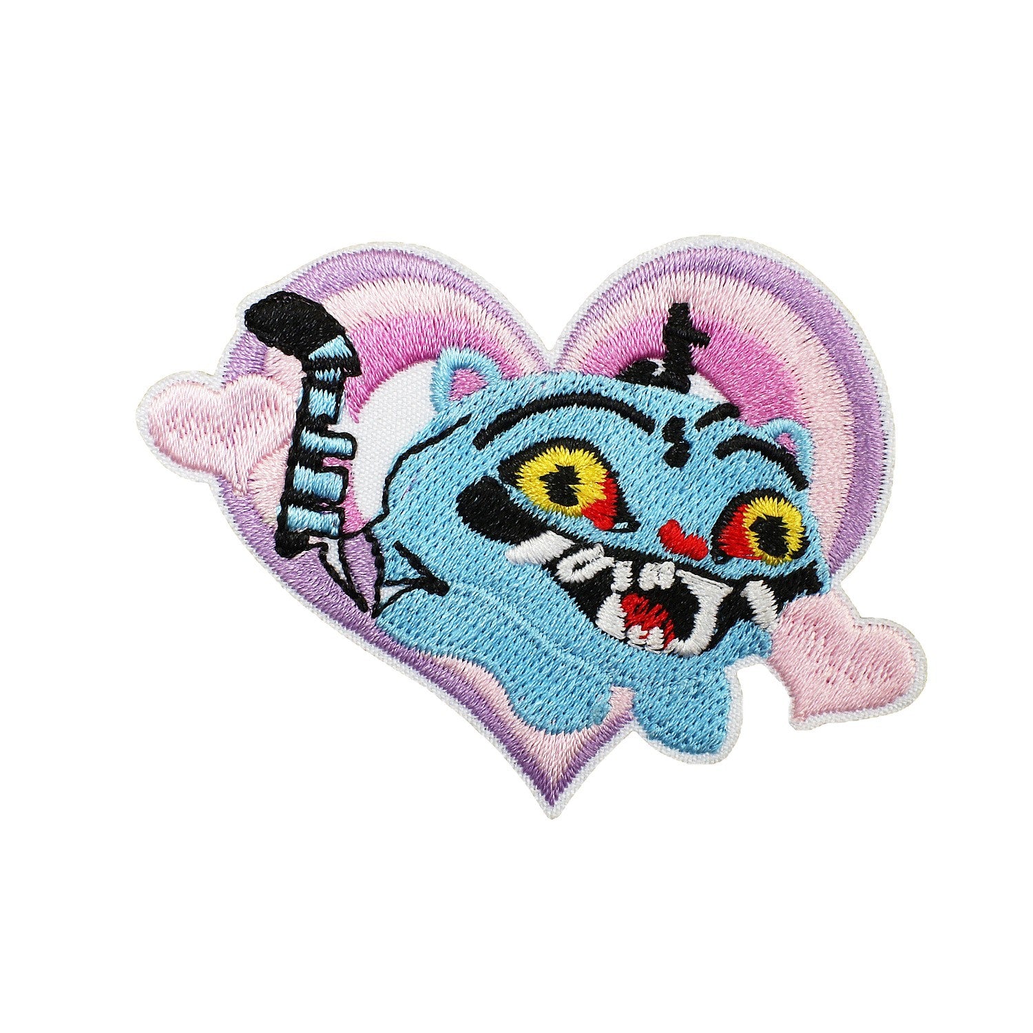 Wholesale Cartoon Girl Devil Colorful Love Embroidery DIY Patches