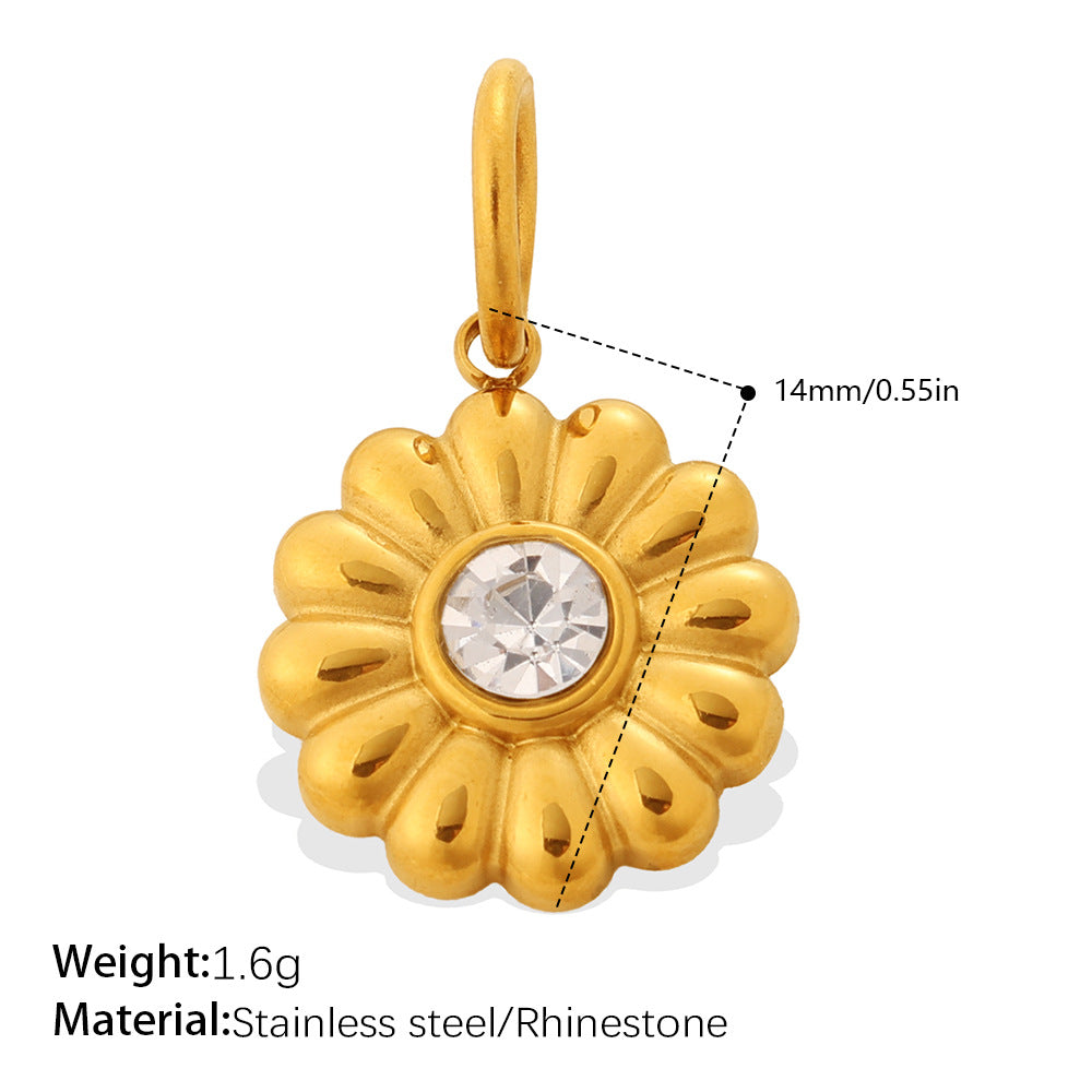 Wholesale Sun,  Moon,  Stars,  Sun,  Heart Bracelet Necklace Pendant Stainless Steel