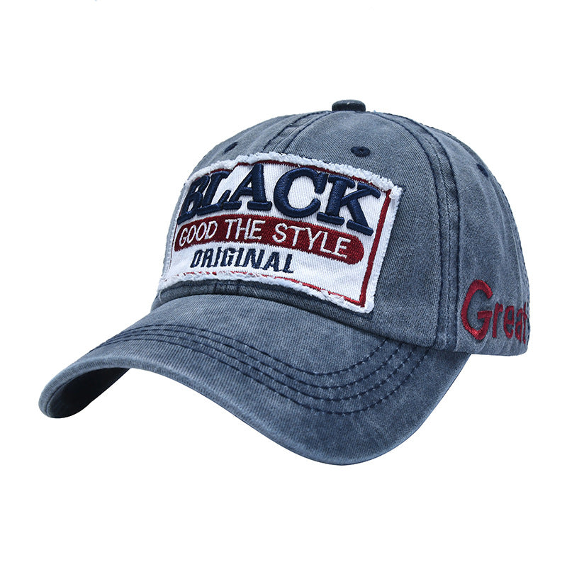 Wholesale Patch Large Letters Three-dimensional Embroidery Polyester Baseball Cap