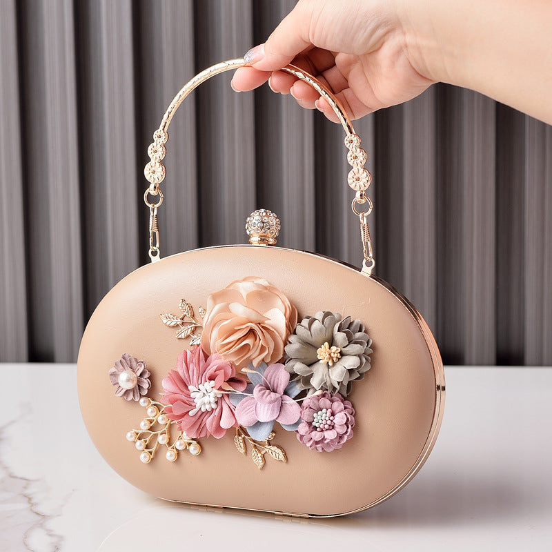 Wholesale Flower Vintage Macaron Handbag