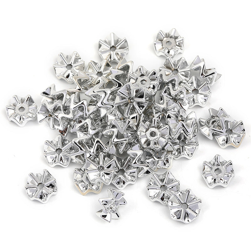 Wholesale 200pcs Acrylic Wave Pattern Stacking Rings Diy Beaded Pen Jewelry Accessories Spacer