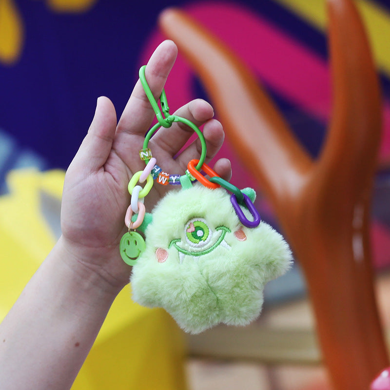 Wholesale Little Monster Plush Keychain