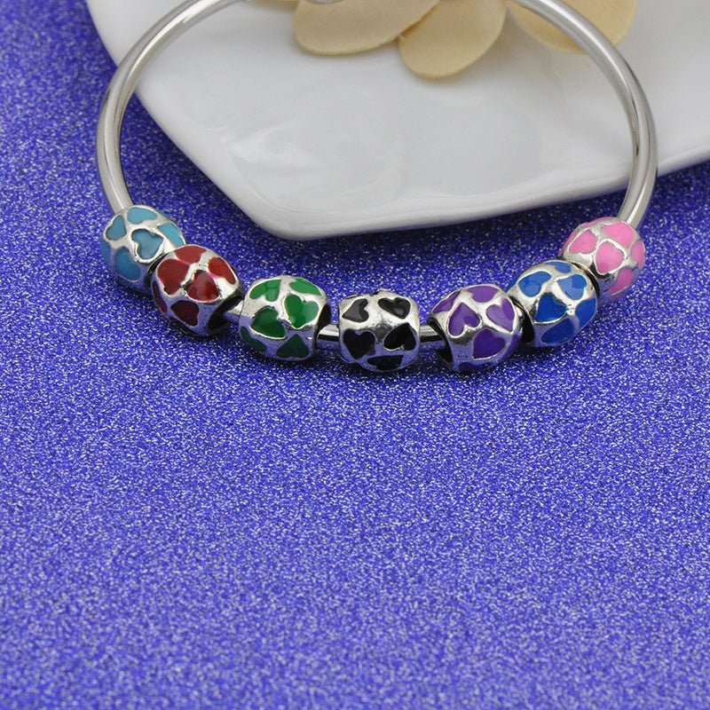 Al por mayor 10 piezas/paquete de aleación, taladro, estilo océano estilo orificio de orificio grande