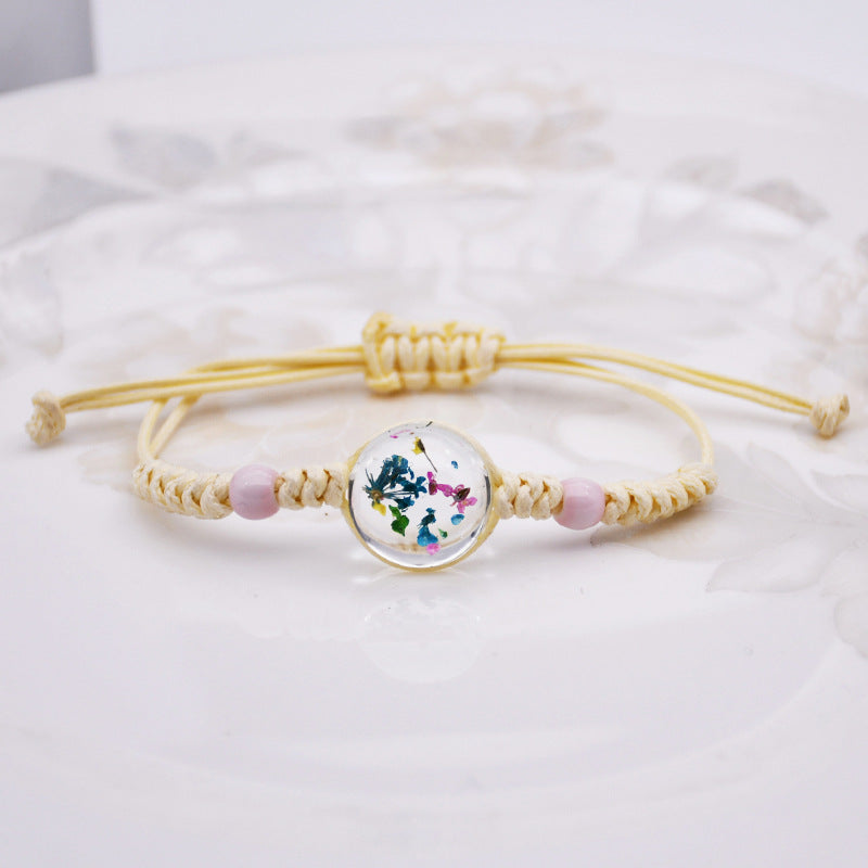 Wholesale Handmade Hemp Cotton Woven Bracelet