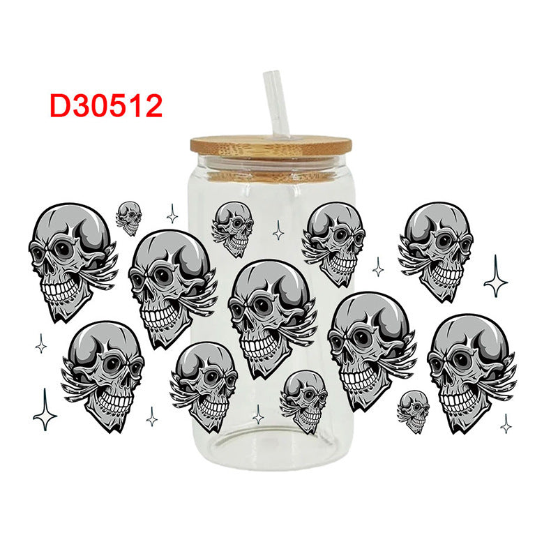 Wholesale UV Transfer Paste Glass Crystal Label Crystal Paste 16OZ UV DTF WRAPS