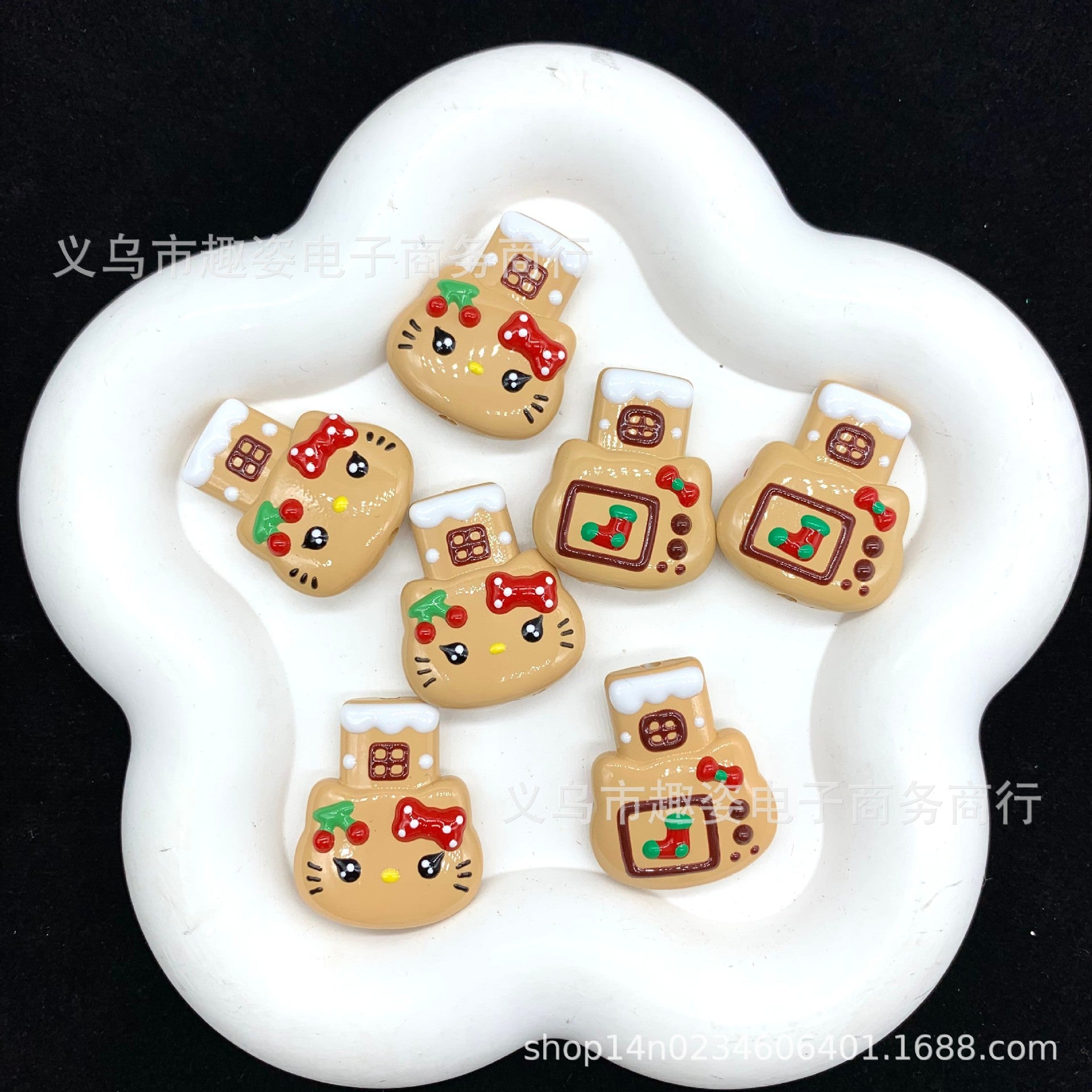 Wholesale 10pcs Color Polaroid cartoon Acrylic Beads